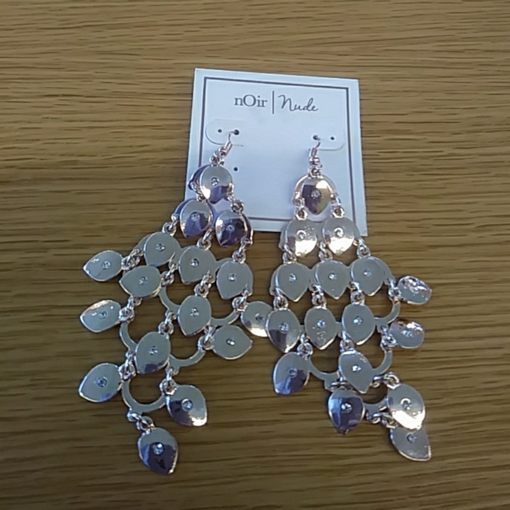 Dangly Leaf Earrings